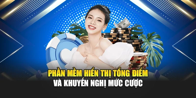 Phần Mềm Đếm Bài Blackjack Hỗ Trợ Phân Tích Chính Xác 5 Phần mềm hiển thị tổng điểm và khuyến nghị mức cược